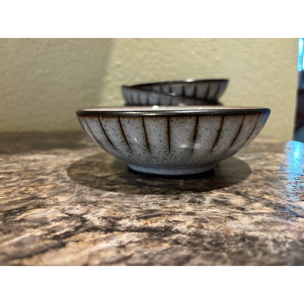 4 Denby Langley Studio Fruit / Dessert Bowls 5.75